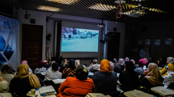 محاضرة علمية حول النفايات الطبية وأضرارها الصحية والبيئية للعاملين بمستشفى العيون بمدينة طرابلس 1 مارس 2020.