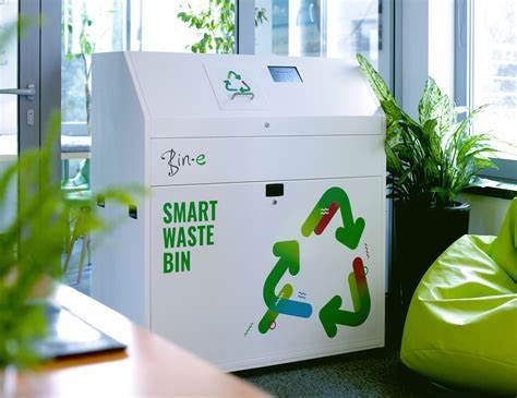 نظام الحاويات الذكية (Smart Bins) لإدارة النفايات 2 نظام الحاويات الذكية (Smart Bins) لإدارة النفايات