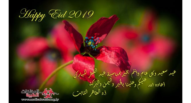 كل عام وأنتم بخير بمناسبة عيد الفطر المبارك
