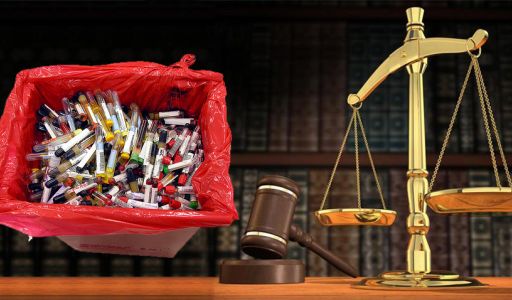 مناقشة رسالة ماجستير حول الأثار البيئية الناجمة عن محارق النفايات الطبية بكلية التربية أبن الرشد/ جامعة بغداد.