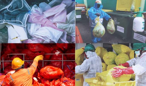 السلامة والصحة المهنية للعاملين مع النفايات الرعاية الصحية خلال جائحة كورونا كوفيد-19