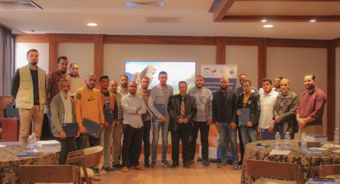 اختتام ورشة تدريبية في إدارة النفايات الطبية للعاملين بالرعاية الصحية بمدينة الزنتان- ليبيا