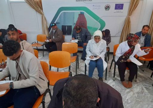 ورش العمل التدريبية حول إدارة النفايات الطبية في مدن شرق ليبيا